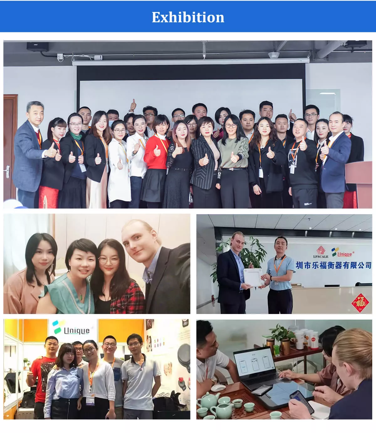 shenzhen unique scale's team