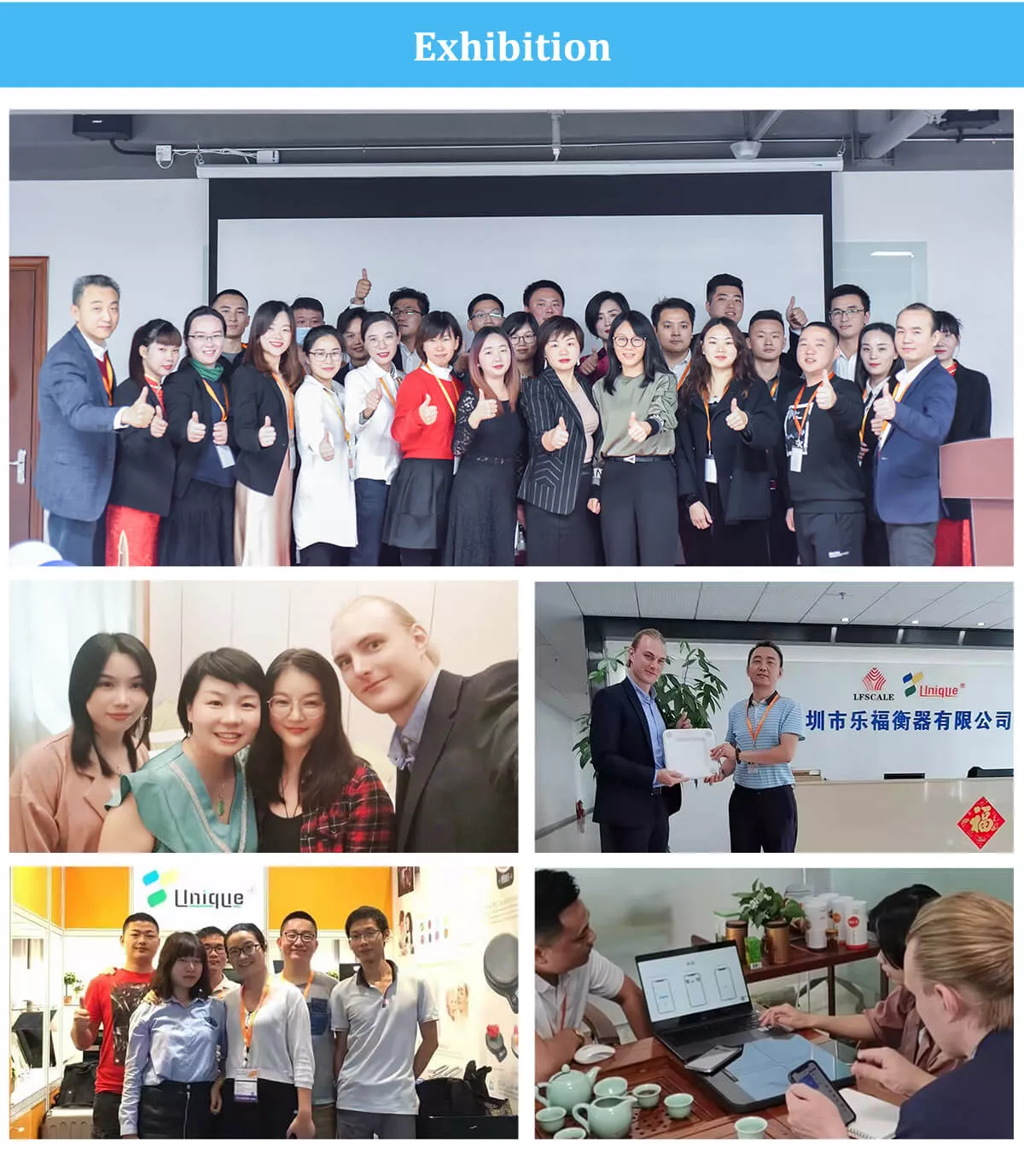 shenzhen unique scale's team