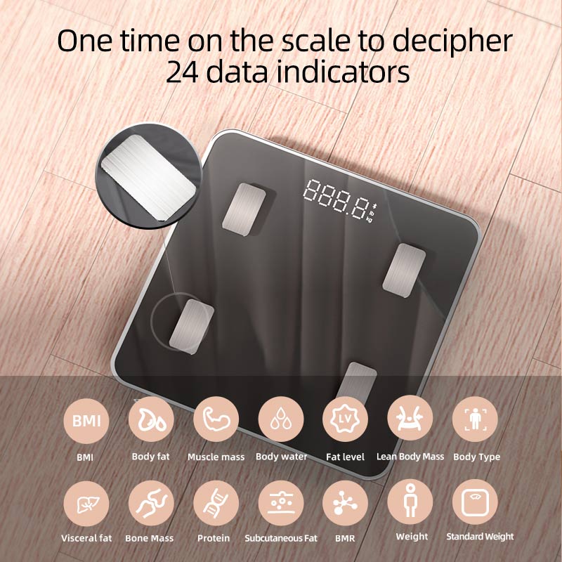 bluetooth body weighing scale