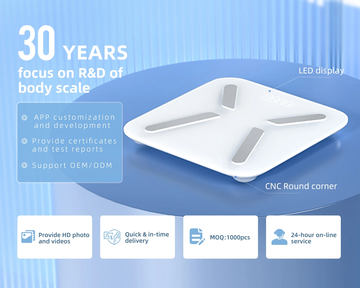 bluetooth bathroom scale